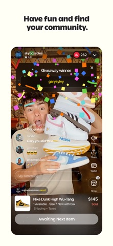 Скриншот Whatnot: Shop, Sell, Connect 3