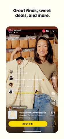 Скриншот Whatnot: Shop, Sell, Connect 1